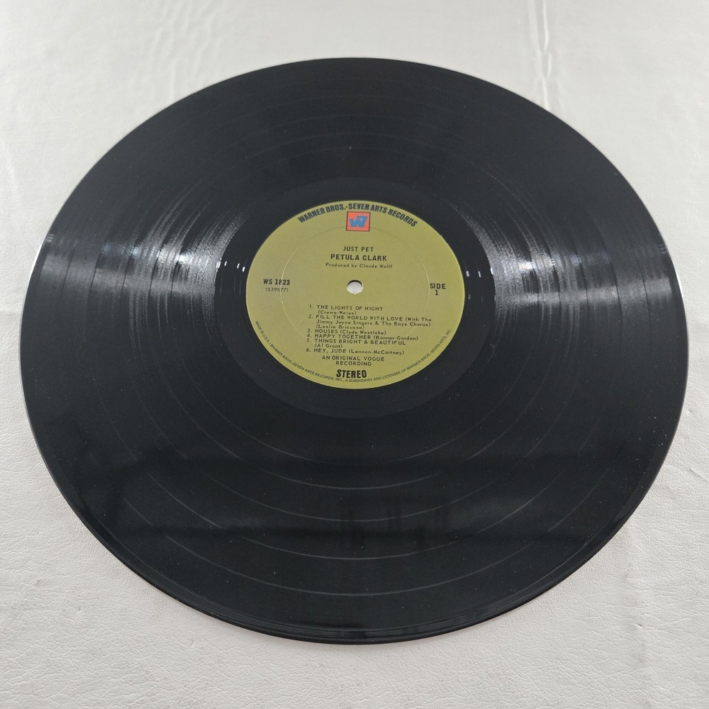 Petula Clark - Just Pet 12" Record 1966 Warner Bros Vinyl LP Album VG Tested - Picture 9 of 12